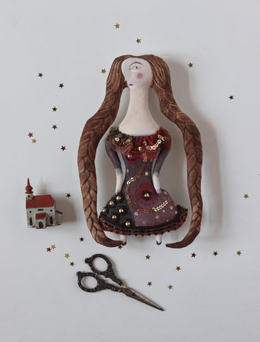 Petit Fille Tressée