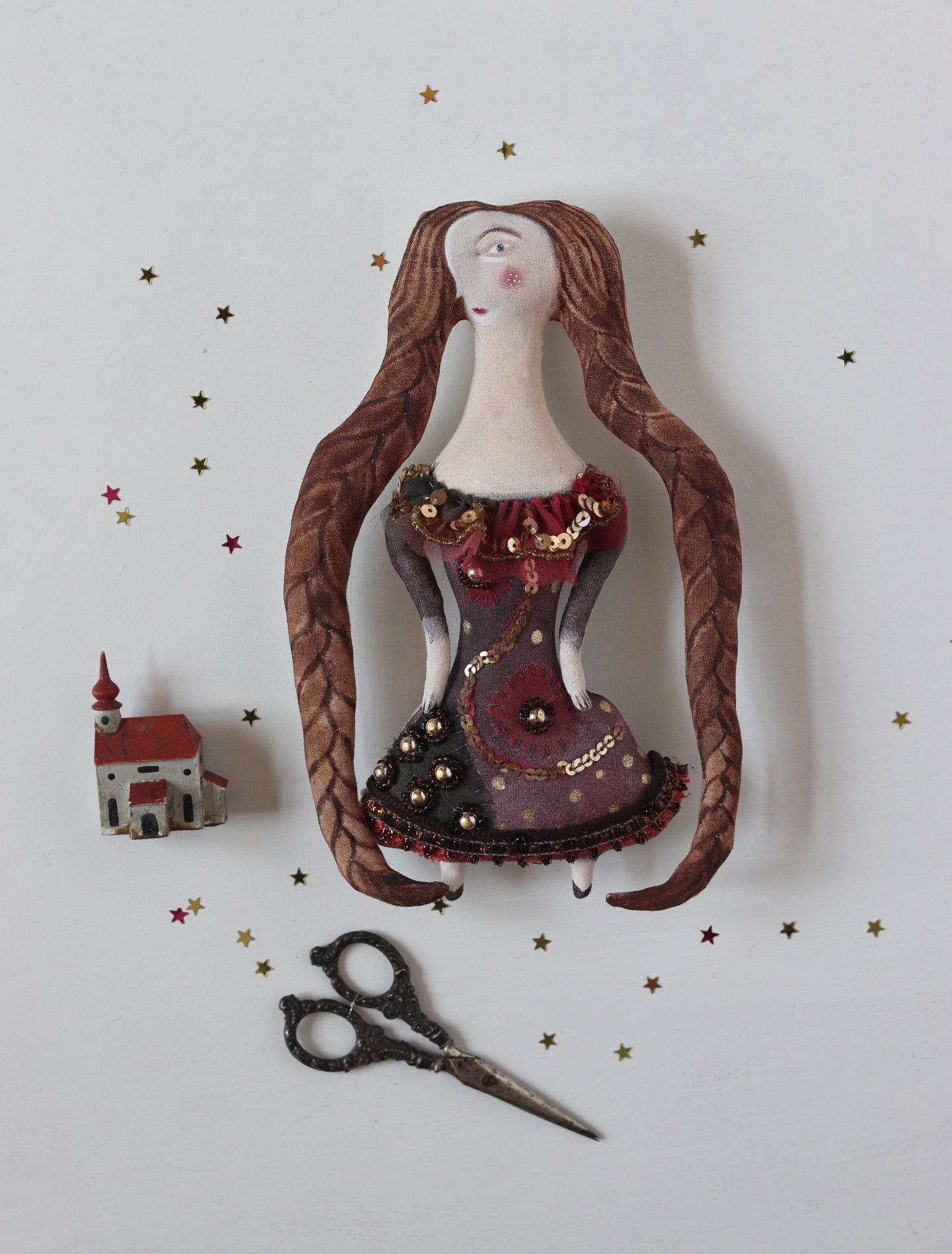 Petit Fille Tressée