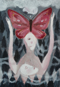 original painting: Tear of the Moth Faery