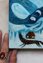 Load image into Gallery viewer, &quot;The Wild Friend&quot; painting on wood
