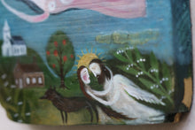 Load image into Gallery viewer, &quot;a Holy Story&quot; painting on wood