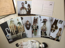 Load image into Gallery viewer, Dolls • Post Cards • SET OF EIGHT •